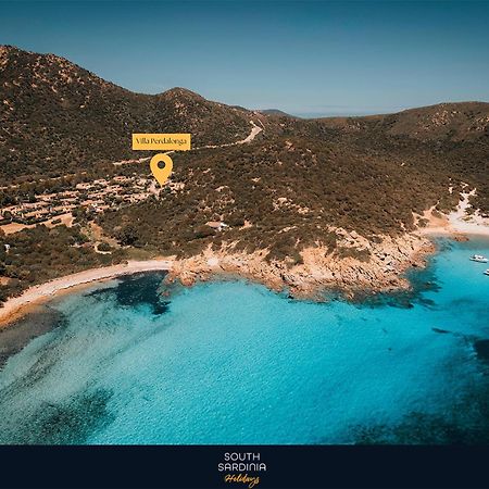 Villa Perdalonga, Vista Mare Sea View Tuerredda Teulada Eksteriør bilde