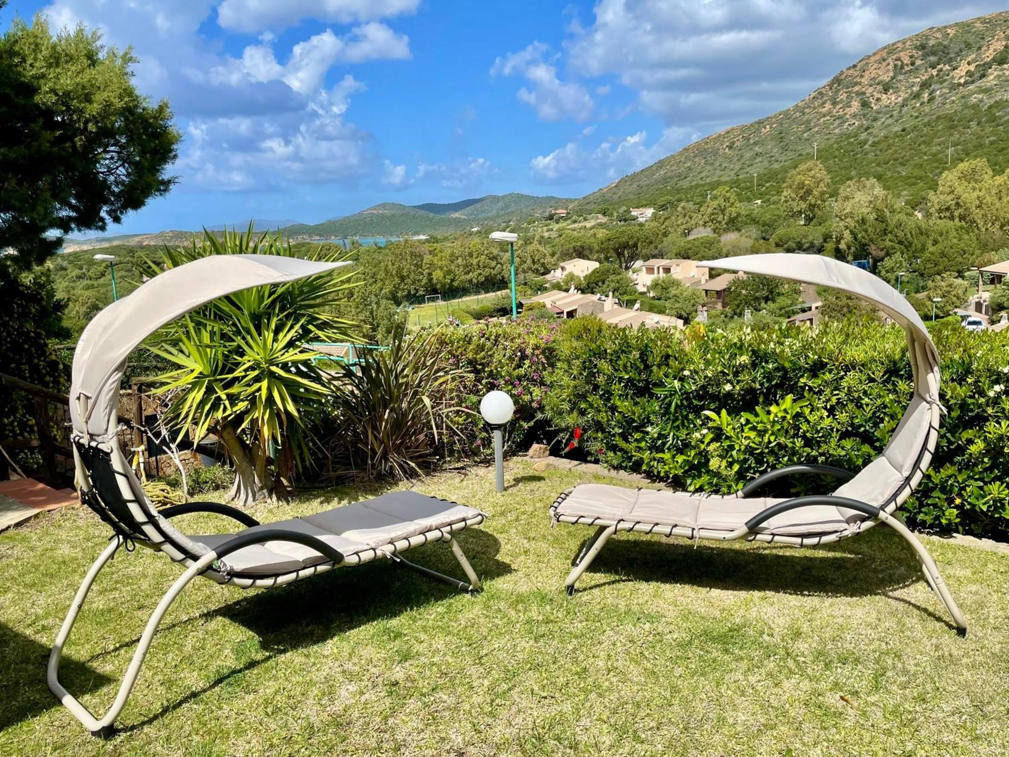 Villa Perdalonga, Vista Mare Sea View Tuerredda Teulada Eksteriør bilde